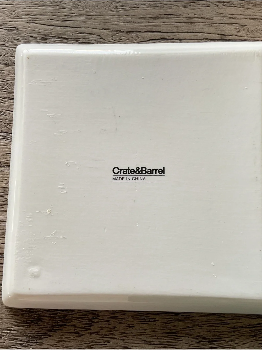 Crate & Barrel World City SceneTravel Collection BARCELONA Appetizer Plate